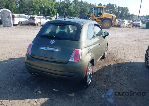 2013 Fiat 500 Pop из США, поврежденный, VIN 3C3CFFAR8DT741151